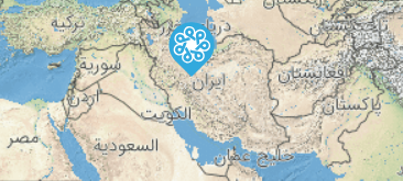 محل در نقشه ایران